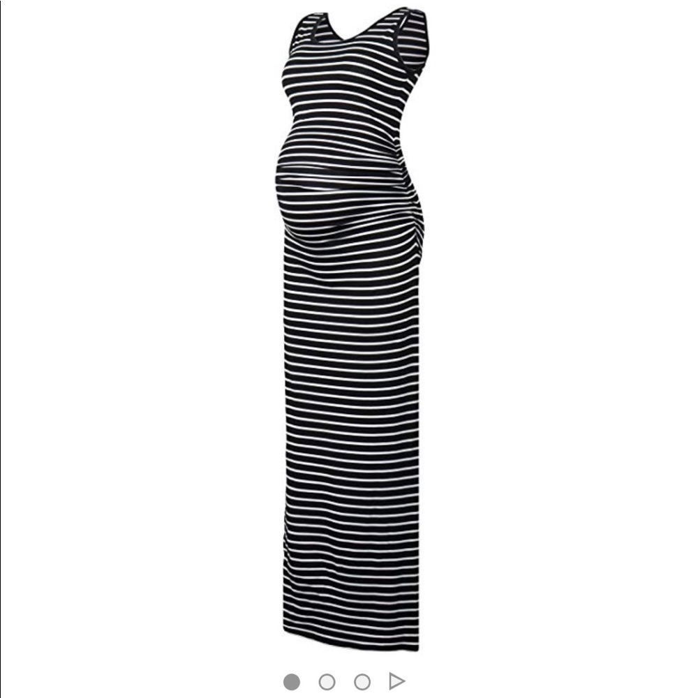 Maternity Tank Maxi Dress 🖤